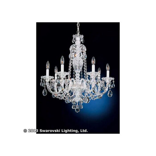 Sterling 7-Light Chandelier in Silver