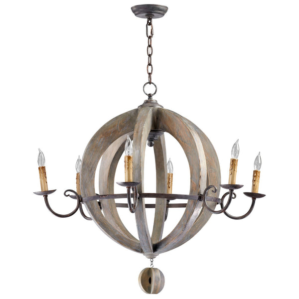 Six-Light Chandelier