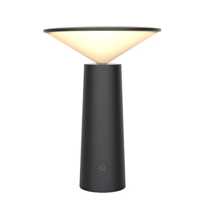 Rotatable LED Torch Downlight Table Lamp with USB Charging