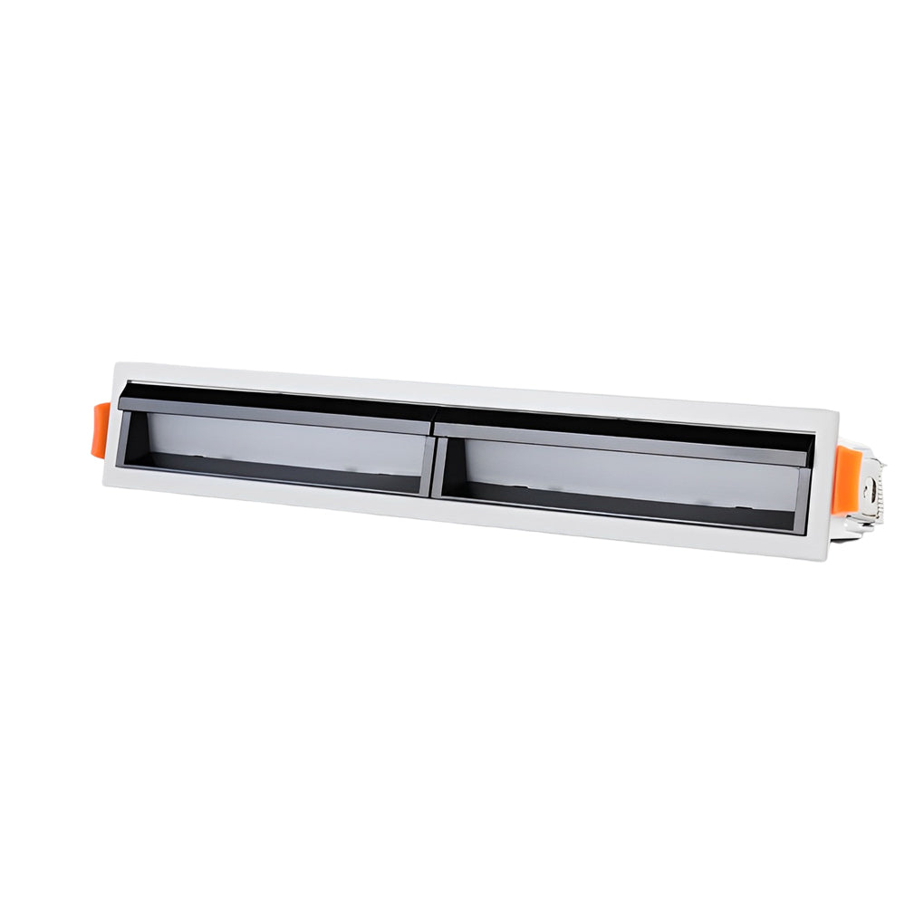 Embedded Long Strip LED Anti-Glare Wall Washer Recessed Polarized Spotlight