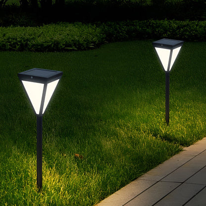 Outdoor Waterproof 2.6w LED Modern Solar Pathway Lights Post Lights