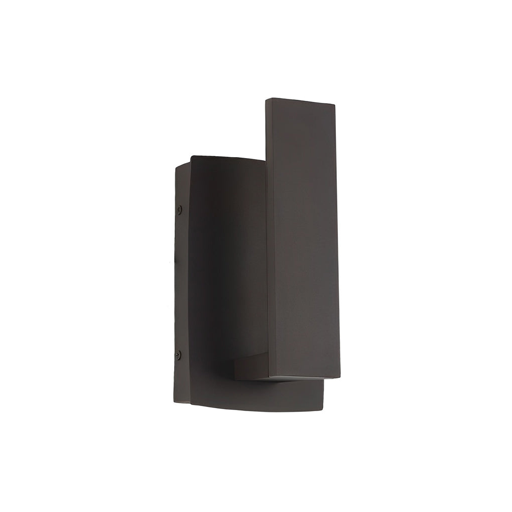 Waterproof Minimalist Aluminum LED Black Modern Outdoor Wall Light