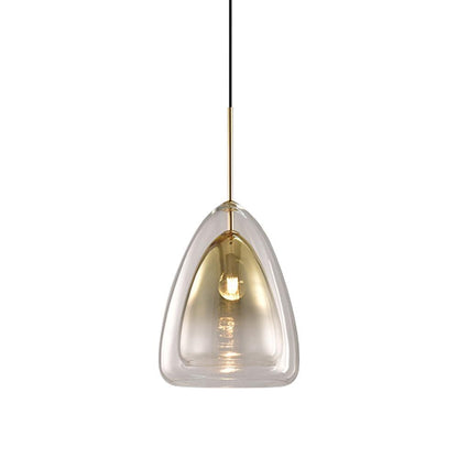 Futuristische Glass Hanging light Pendant Light