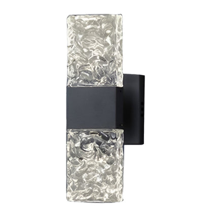 Creative Crystal Up and Down Lights LED Electroplated Modern Wall Sconces