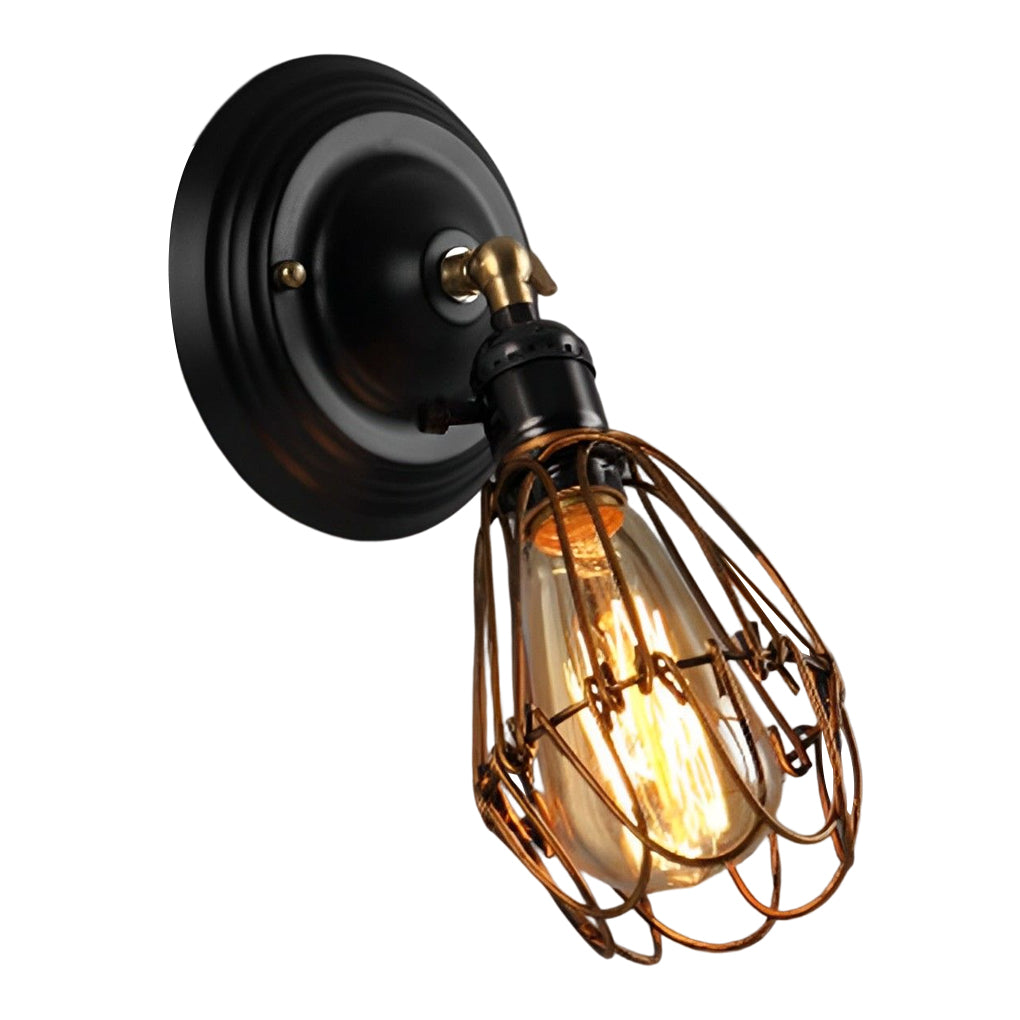 Adjustable Iron Retro Country Industrial Style Wall Lamp Wall Light Fixture