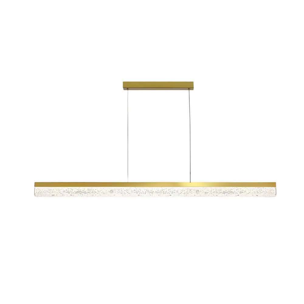 47.24'' 1-Light Linear LED Dimmable Kitchen Island Pendant - Black/Bronze