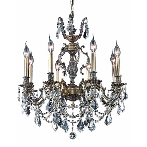 24-Inch Chandelier with Royal Cut Clear Crystal