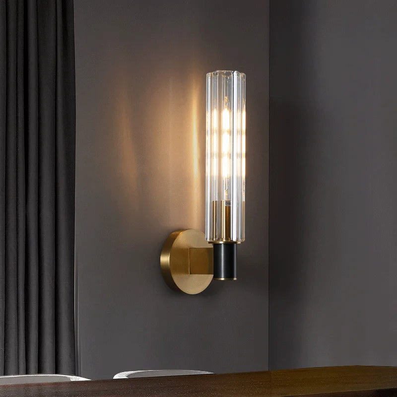 Palermo Retro Brass Wall Sconce