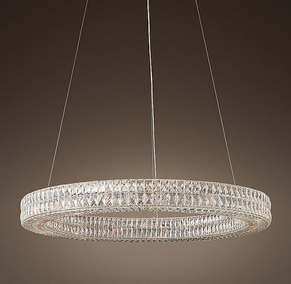 Modern style creative 16 lights round crystal chandeliers