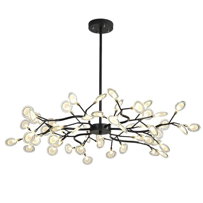 Branches Metal Acrylic Nordic Chandelier Ceiling Light Hanging Lamp