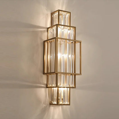 Gio 3-Light Crystal Wall Sconce