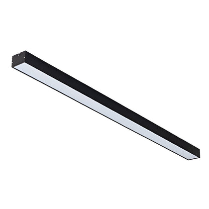 6 Pcs 47 Inches Rectangle Aluminum Long Linear LED Modern Office Pendant Lights