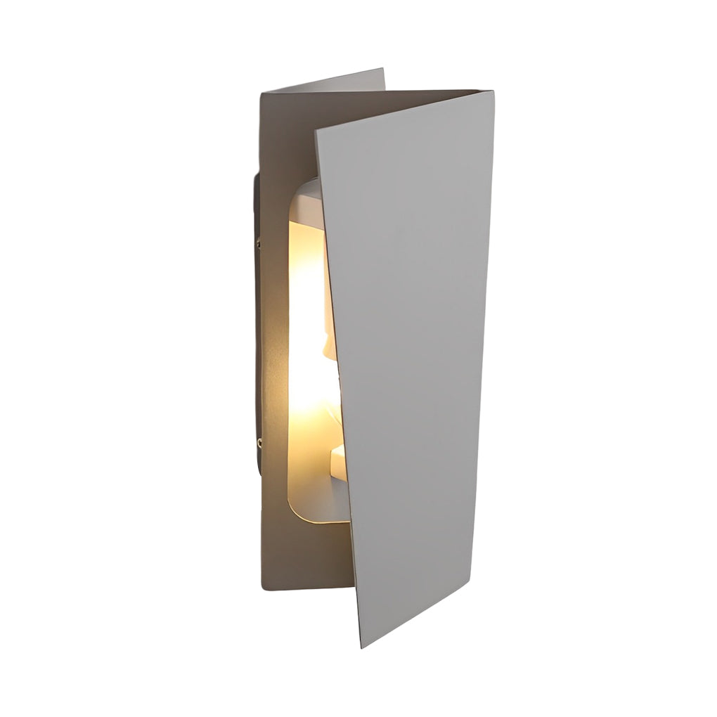 Folding Rectangular Iron LED up and Down Lighting Modern Wall Lamp