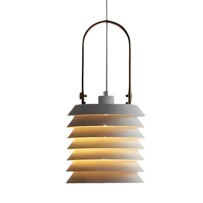 Creative Multi-layer Metal Minimalist Nordic Pendant Light Hanging Lamp