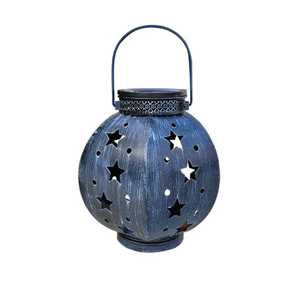 Waterproof Creative LED Stars Projection Portable Solar Outdoor Lanterns