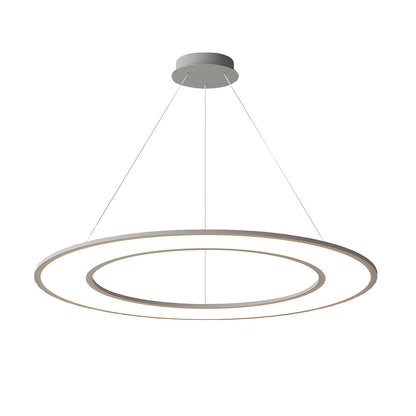 Planet Rings LED Pendant Light in Black/White