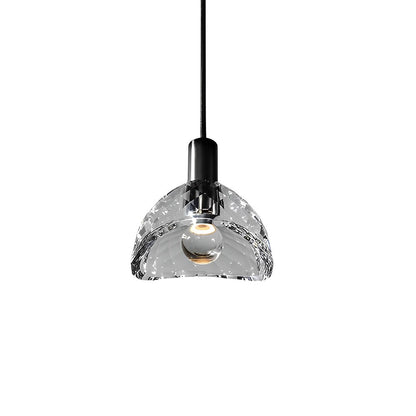 Creative Crystal Shade LED Copper Minimalist Modern Pendant Lights Fixture