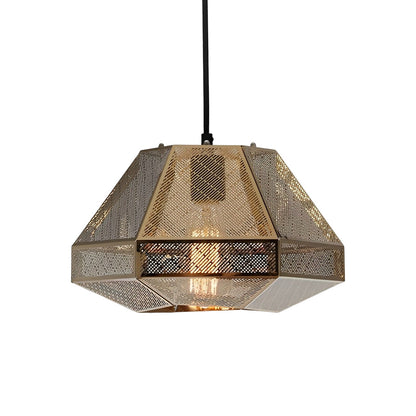 Electroplated Stainless Steel Creative Geometric Nordic Pendant Lights