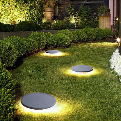 Outdoor Flat Grass Solar Light LED Landscape Ground Lights for Villa Garden