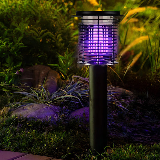 Waterproof USB Solar Dual Light Frequency Vibration Mosquito Killer Lamp