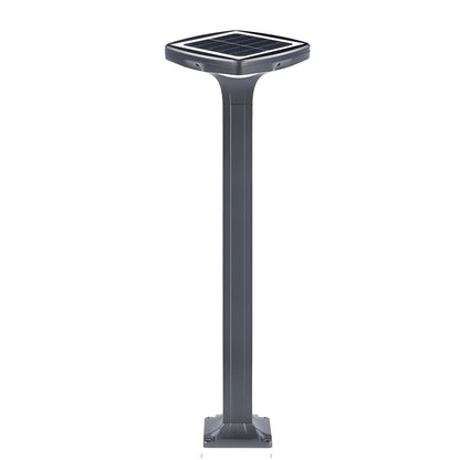 Square Waterproof LED Outdoor Black Modern Path Lights Post Lighting