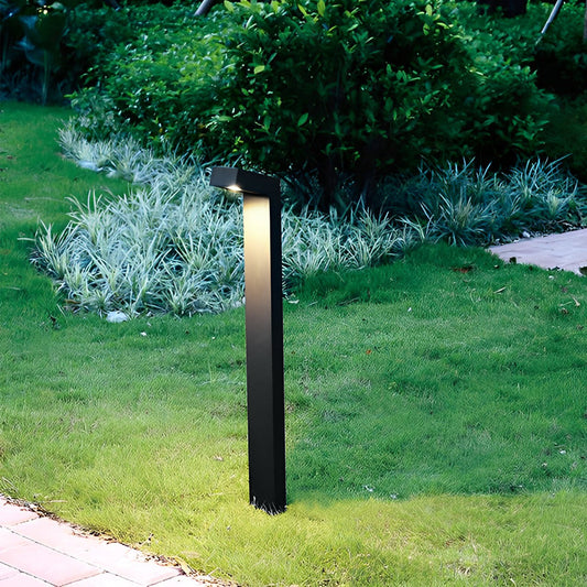 Waterproof IP65 Minimalist Aluminum Black Modern Outdoor Pathway Lights