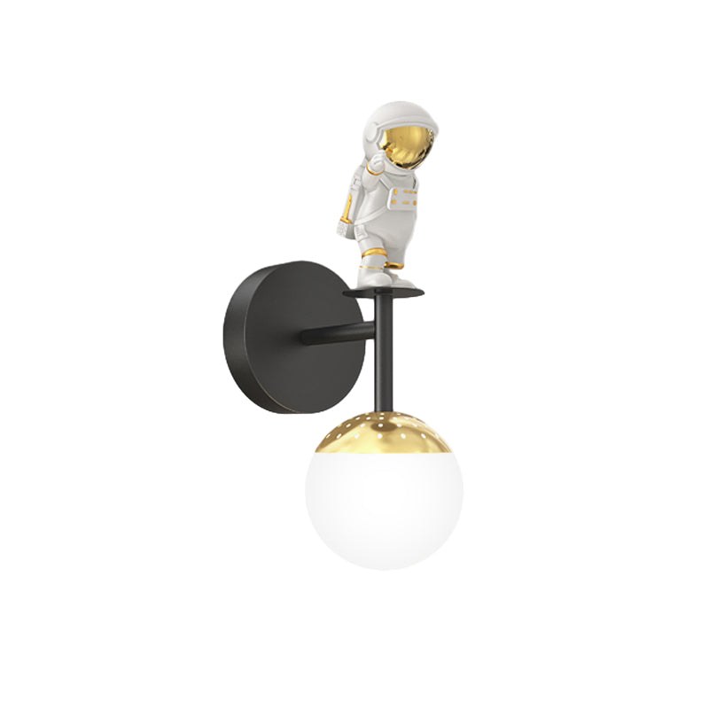 Cartoon Astronaut Decor 3 Step Dimming LED Modern Wall Sconces Lighting