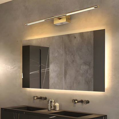 Modern Gold LED Bathroom Vanity Light  ??23.6" & 39.4", Warm & White Light for Stylish Illumination