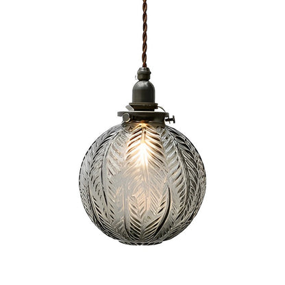 Creative Glass Ball Three Step Dimming LED Modern Pendant Lights