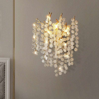 Albero Frosted Glass Wall Sconce