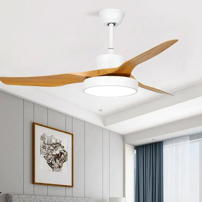 3-Blade Rustic Ceiling Fans with LED Light