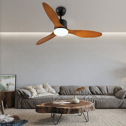 3 Blades Mute LED Dimmable with Remote Modern Ceiling Fans with Lights