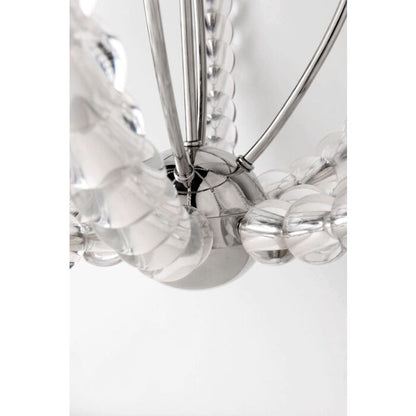 Danville Chandelier in Polished Nickel