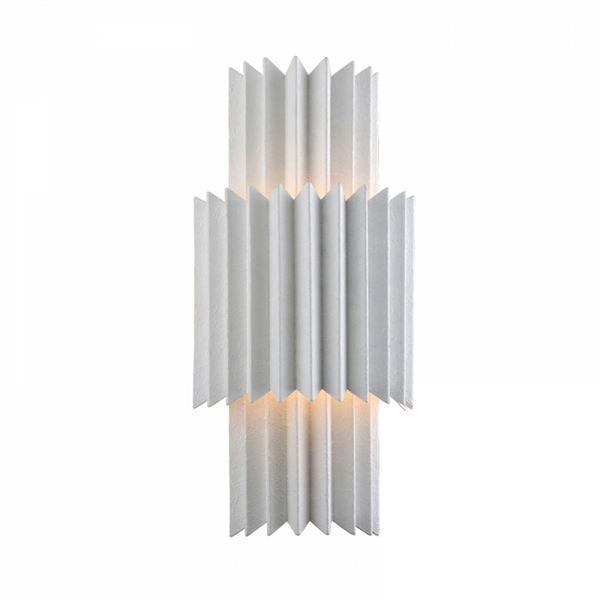 Wall Sconce, 2-Light, Gesso White, 19.75"H (313-13 92FT)