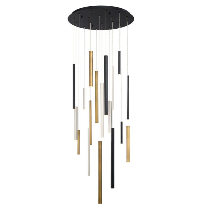 Eurofase Santana 18-Light Chandelier in Metal