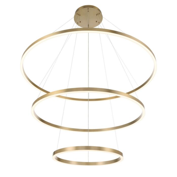 Spunto 3-Light LED Chandelier in Gold