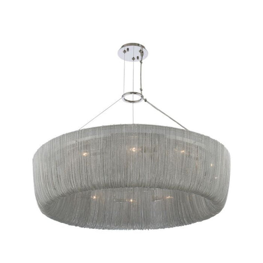 GenevievePendant Light in Polished Nickel