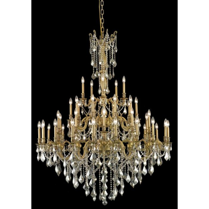 Rosalia 45-Light 4Chandelier in French Gold