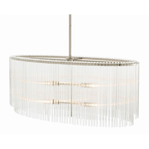 Royalton Clear Oval Four Light Pendant