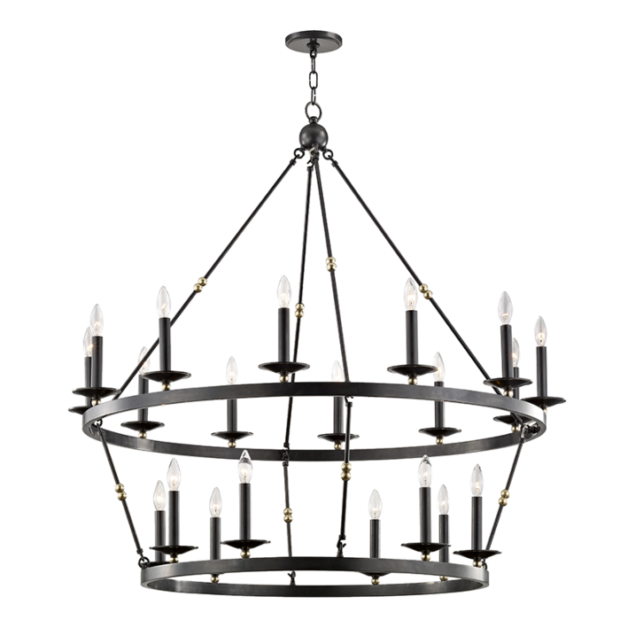 Allendale 20-Light Chandelier in Aged Old Bronze