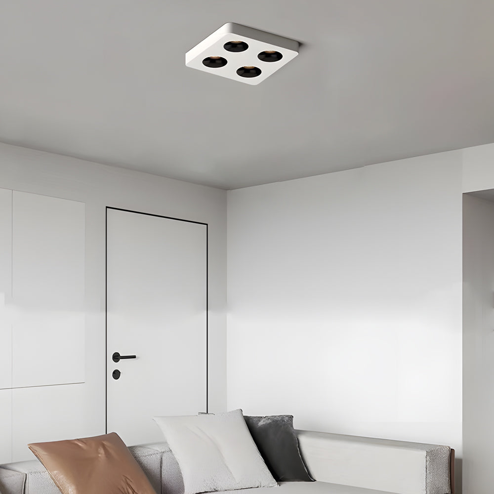 Square LED Anti-Glare Flush Mount Ceiling Light