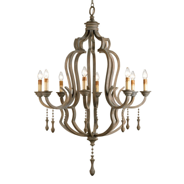 Company Waterloo Eight-Light Chandelier