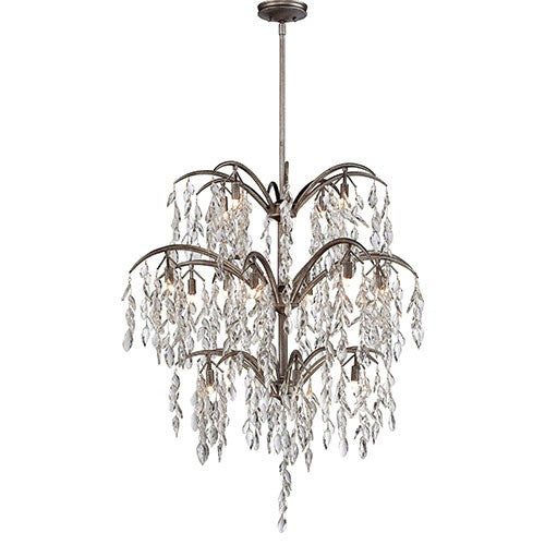 Bella Flora Silver Mist 16-Light Chandelier