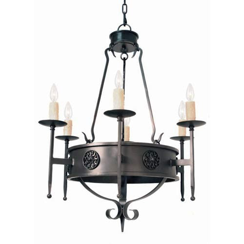 Lorenzo Chandelier - French Bronze