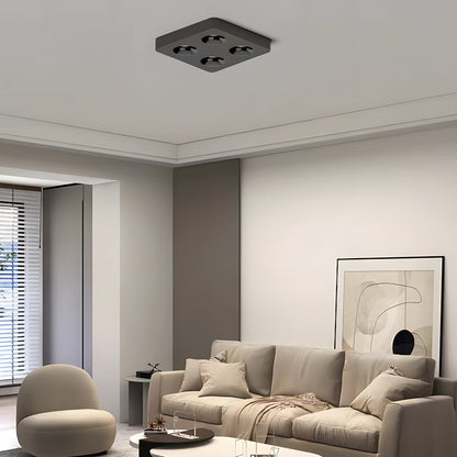 Square LED Anti-Glare Flush Mount Ceiling Light