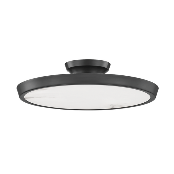 Flush Mount, LED, Bronze, 15.5"W (3600-OB A8ECC)