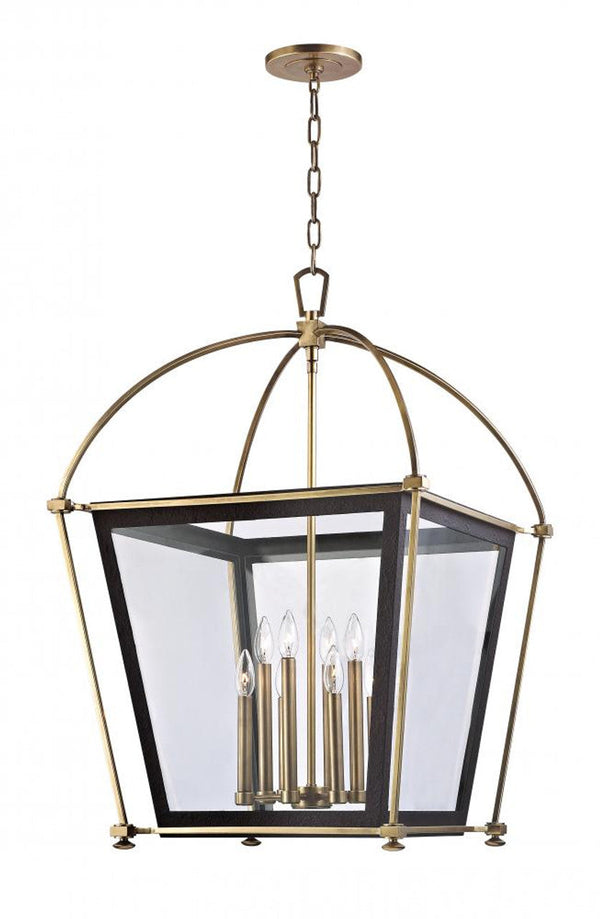 Pendant, 8-Light, Polished Nickel, 24"W (3624-PN 9T7ZM)