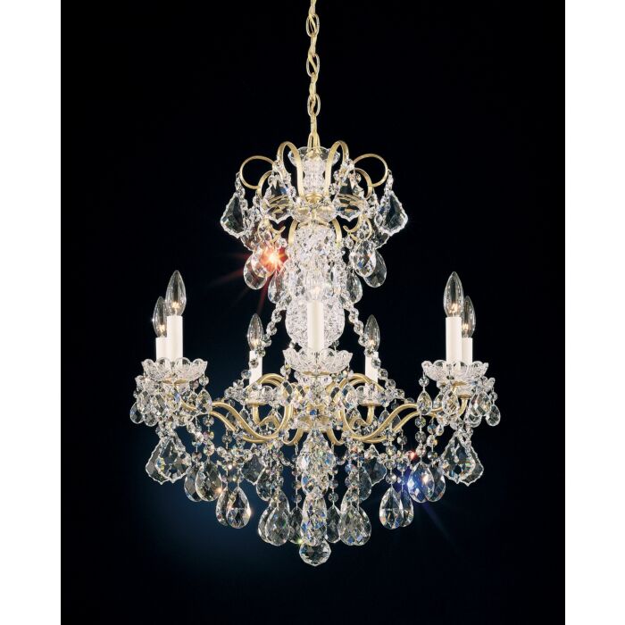 New Orleans 7-Light Chandelier in Black Pearl