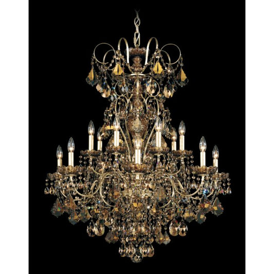 New Orleans 14-Light Chandelier in Black Pearl