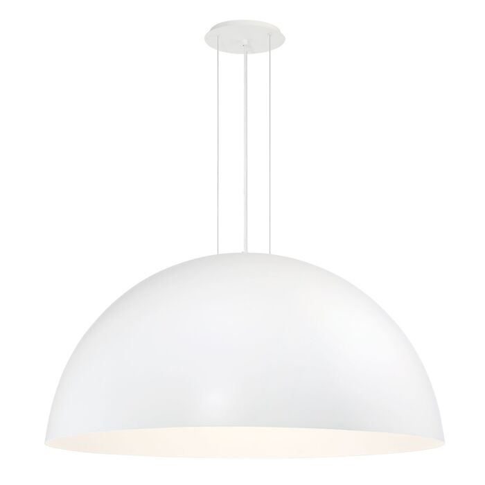 Laverton Five Light Pendant in White White by Eurofase